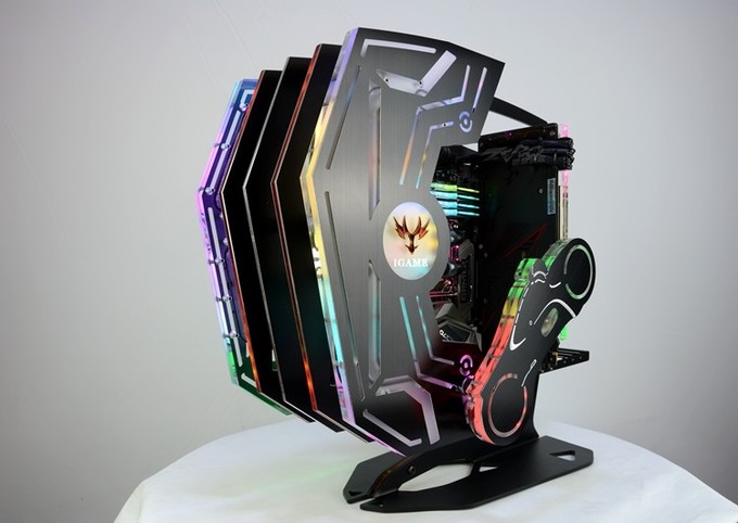 PC độ phong cách 7 sắc cầu vồng pc do phong cach 7 sac cau vong