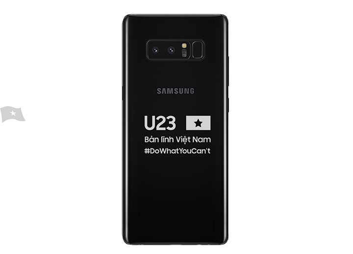 samsung tang galaxy note8 va gear s3 frontier cho cac thanh vien doi tuyen u23 viet nam
