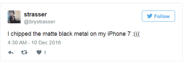 nhieu nguoi dung than phien iphone 7 den mo rat de troc son
