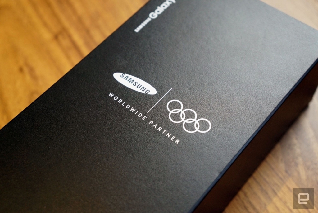 chiem nguong phien ban galaxy note8 ban dac biet mang chu de olympic mua dong 2018