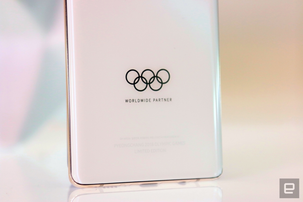 chiem nguong phien ban galaxy note8 ban dac biet mang chu de olympic mua dong 2018
