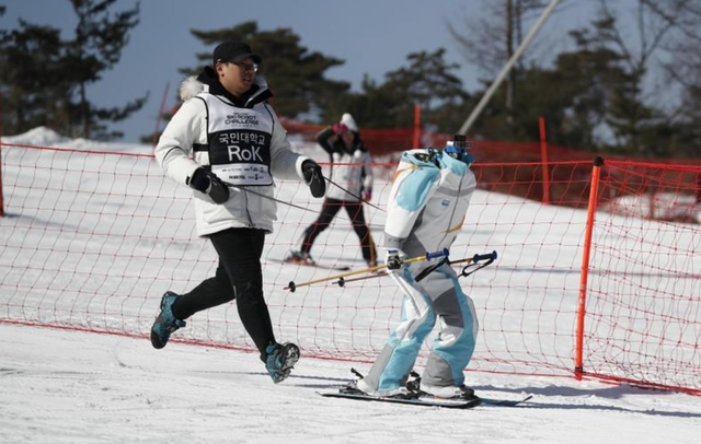 xem robot truot tuyet tau hai o the van hoi mua dong pyeongchang