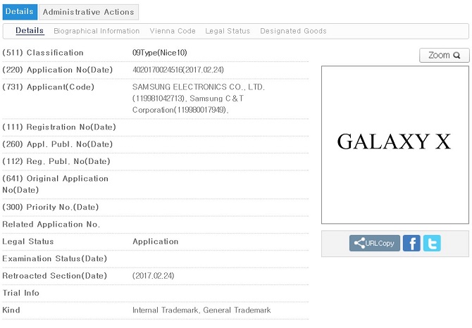 lo dien smartphone man hinh gap samsung galaxy x