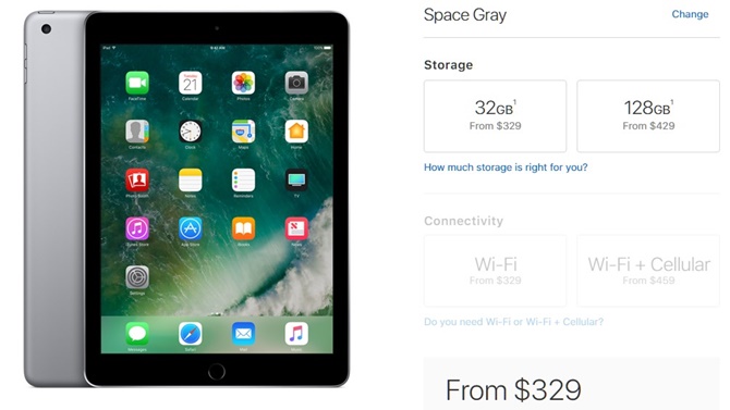 ipad 97 inch ra mat gia tu 329 usd