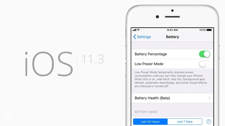 can canh cai dat battery health tren ios 113 cho phep tinh chinh hieu nang cpu