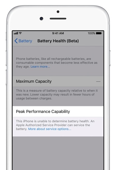 can canh cai dat battery health tren ios 113 cho phep tinh chinh hieu nang cpu