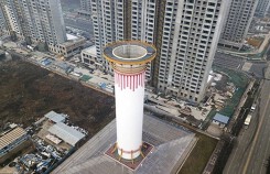 Trung Quốc thử nghiệm tháp lọc không khí cao gần 20 mét