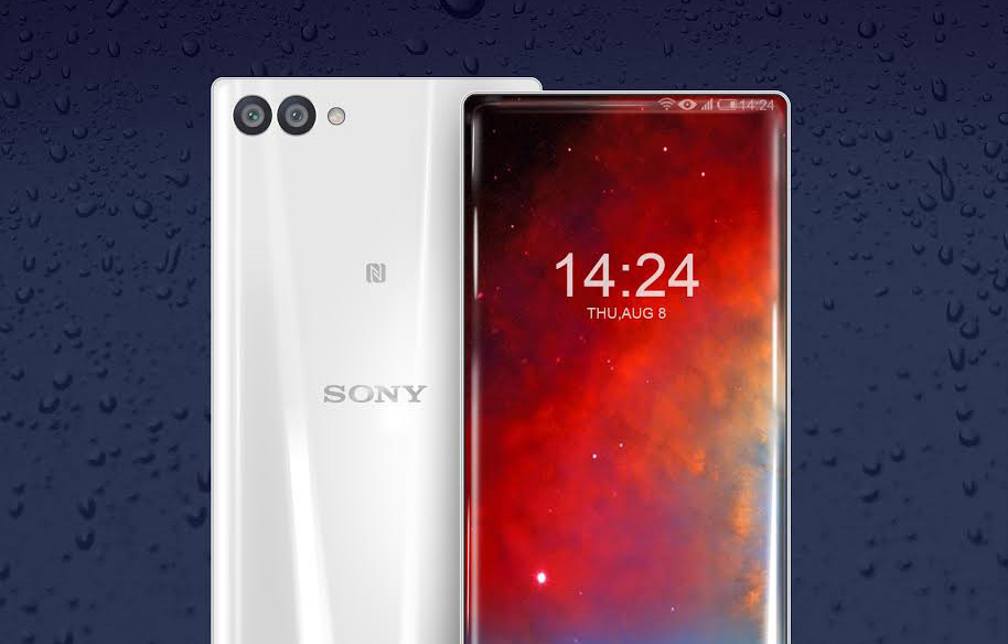 sony sap co smartphone khong vien man hinh do phan giai 4k