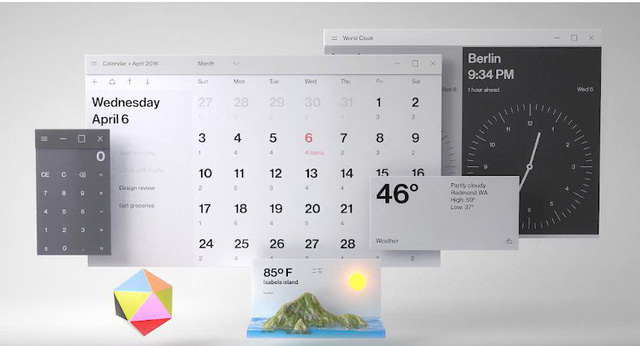 hinh anh giao dien windows 10 thay doi hoan toan voi ngon ngu thiet ke moi fluent design