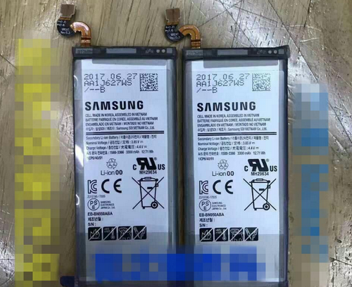 galaxy note 8 co pin 3300 mah san xuat tai viet nam