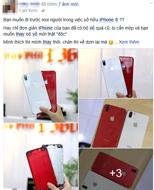 ro dich vu thay vo thanh iphone 8 gia 14 trieu dong