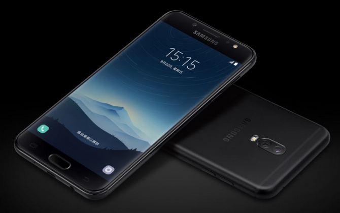 samsung galaxy c8 chip mediatek camera kep mo khoa bang khuon mat