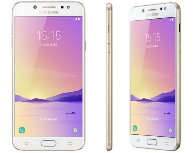 samsung galaxy c8 chip mediatek camera kep mo khoa bang khuon mat