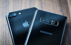 Galaxy Note8 so tốc độ cùng iPhone 8 Plus