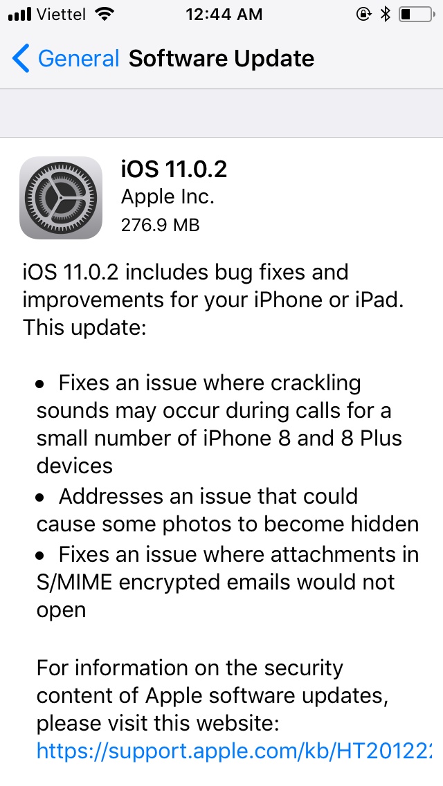 apple phat hanh cap nhat ios 1102 sua loi loa re va pin