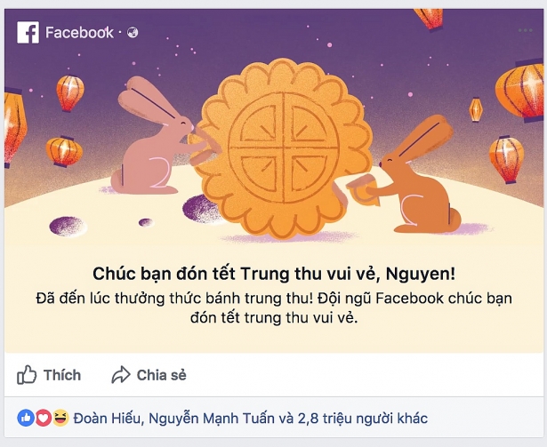 google doi doodle mung trung thu facebook dang loi chuc
