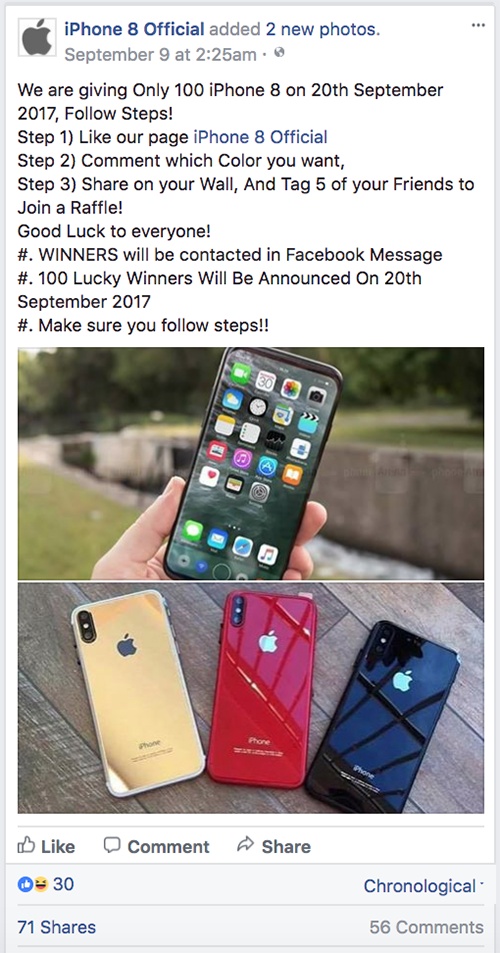 canh giac truoc tro lua tang iphone x mien phi
