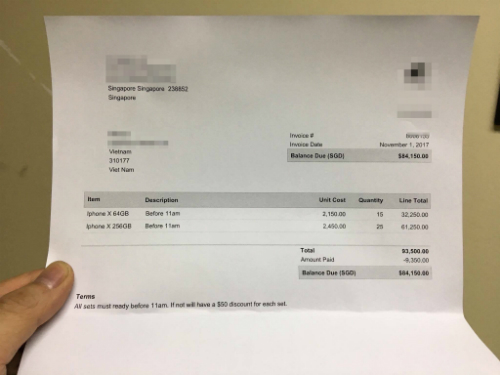gia iphone x o singapore tang vot truoc ngay mo ban