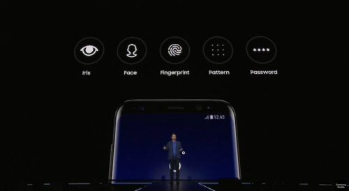 samsung xem xet van de bao mat bang long ban tay