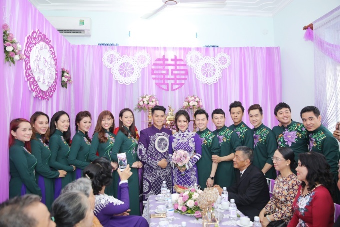 Sao Việt hội ngộ trong lễ cưới lần hai của Lê Phương sao viet hoi ngo trong le cuoi lan hai cua le phuong