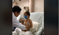 co gai nhiem trung mat do noi mi gia
