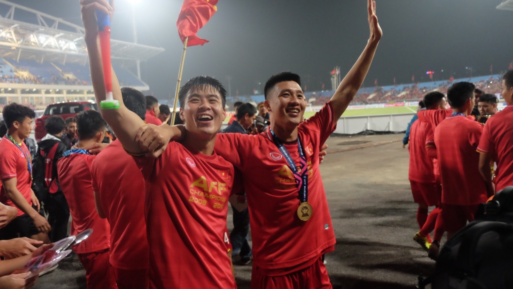 doi tuyen viet nam nhung nha vo dich dang yeu