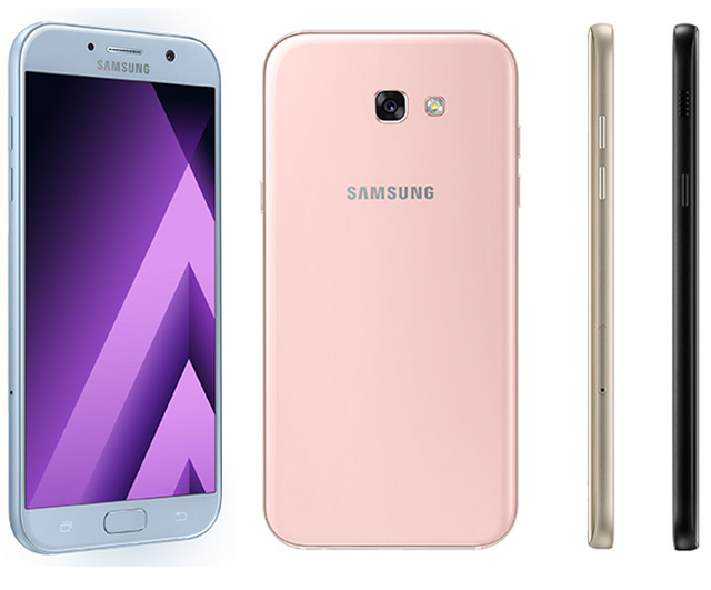 samsung galaxy a 2017 chinh thuc ra mat ba phien ban chong nuoc ip68 camera truoc 16mp usb c