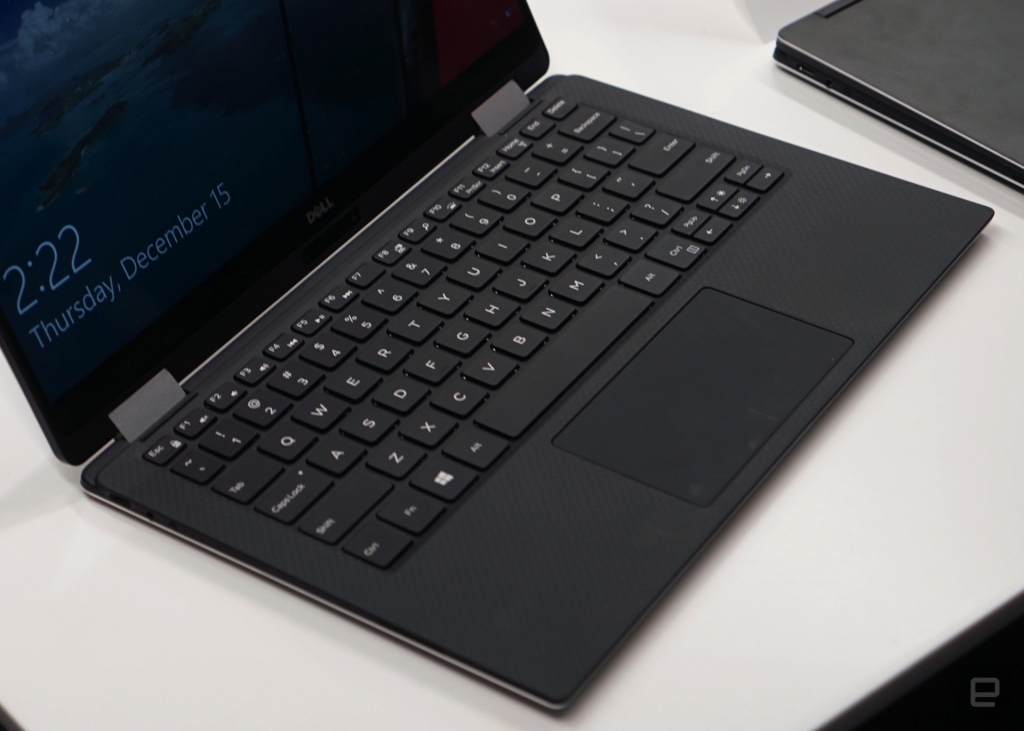 dell xps 13 the he moi lai tablet man hinh khong vien khong quat tan nhiet