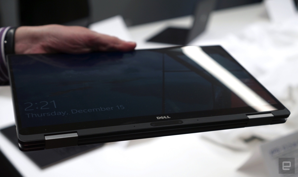 dell xps 13 the he moi lai tablet man hinh khong vien khong quat tan nhiet