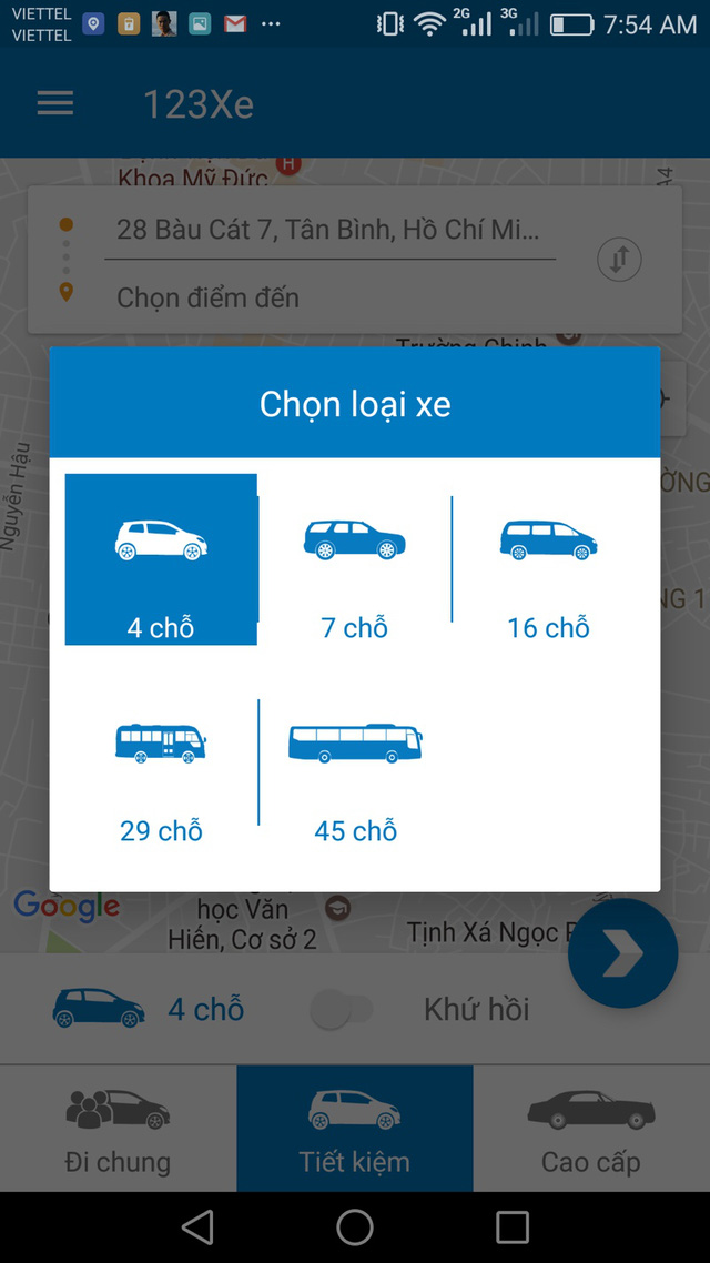 vng bat ngo ra ung dung dat xe duong dai 123xe va phan mem dieu hanh nha xe
