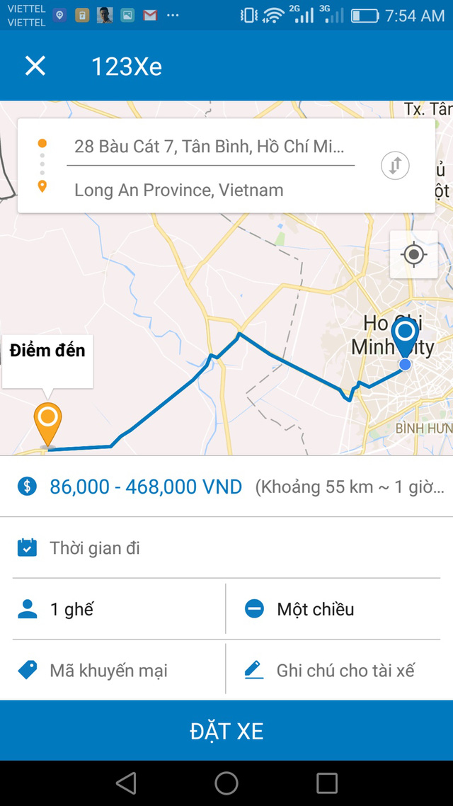 vng bat ngo ra ung dung dat xe duong dai 123xe va phan mem dieu hanh nha xe