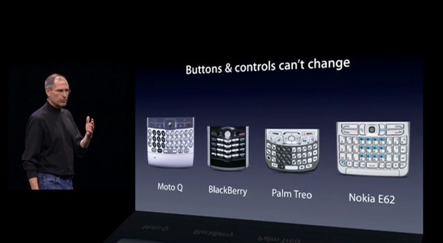 dung ngay nay 10 nam truoc steve jobs da ra mat chiec iphone dau tien truoc ca the gioi
