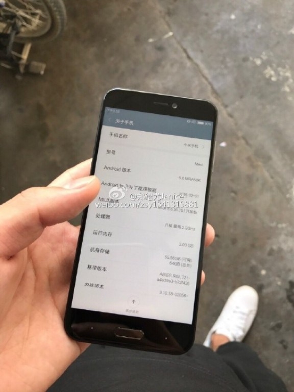 lo dien hinh anh cua xiaomi mi 5c thiet ke cao cap kinh tran vien
