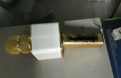 Micro hát Karaoke bất ngờ phát nổ khi đang sạc ở Hà Tĩnh