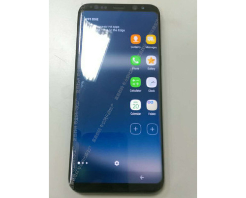 anh thuc te galaxy s8 dang hoat dong giao dien tuy chinh edge phim chuc nang ao khong nut home vat ly