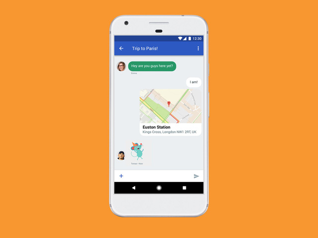 android van luon thua ios vi ung dung imessage nhung google se som thay doi dieu do bang android message