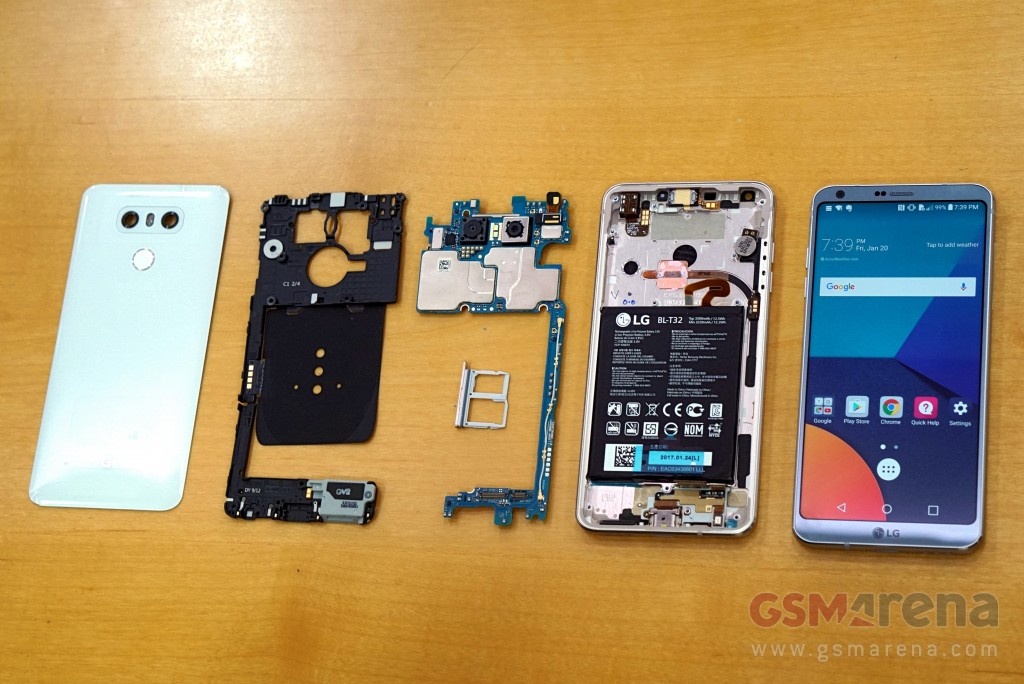 thao roi lg g6 ong tan nhiet cao cap va pin li po khong the thay the