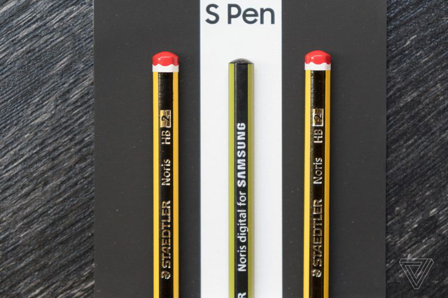 samsung cung hoai co nhu nokia cho ra mat but s pen kieu dang but chi truyen thong