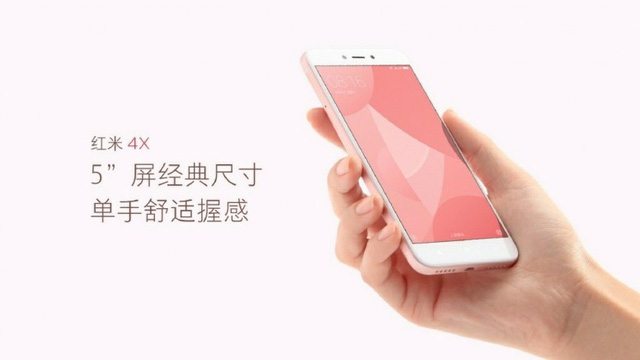 xiaomi ra mat redmi 4x chip snapdragon 435 camera 13mp pin 4100mah gia tu 102 usd