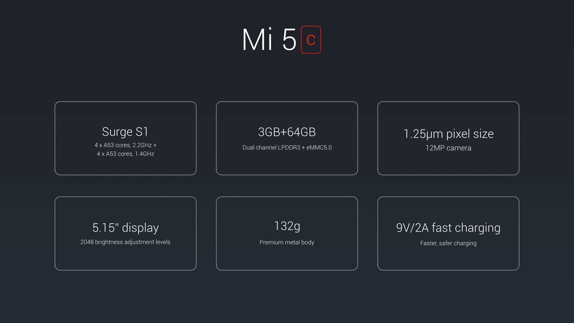 xiaomi mi 5c ra mat chip surge s1 tam loi rieng cua xiaomi gia 5 trieu