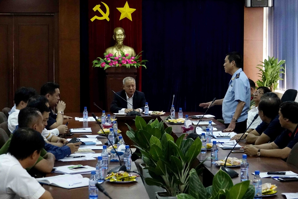 lanh dao cuc hang khong thi sat hoat dong mua cao diem tet tai san bay