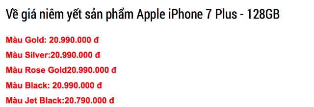 Từng là màu đắt nhất, iPhone 7 Jet Black sụt giá thảm hại, trở thành màu rẻ nhất hiện nay tung la mau dat nhat iphone 7 jet black sut gia tham hai tro thanh mau re nhat hien nay