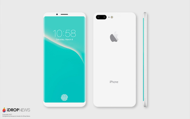 concept iphone 8 ma u jet white ma chu ng ta ha ng mo uo c trong gio ng he t galaxy s8