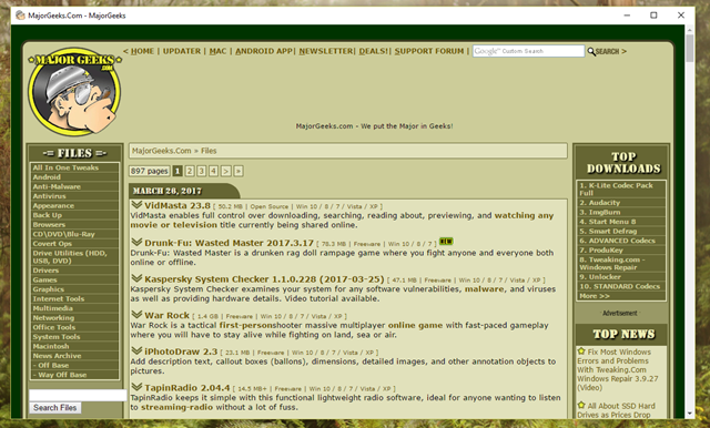 9 thanh dia download phan mem an toan nhat tren internet