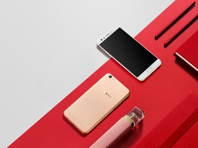 oppo f3 plus len ke vao 14 tang kem goi bao hanh man hinh