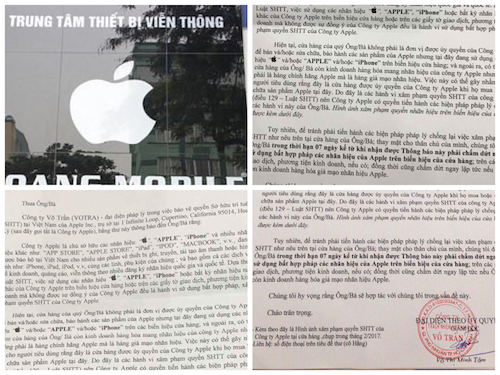 apple doi dep bien quang cao co logo qua tao tai viet nam