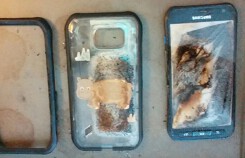 Tại Mỹ, Samsung Galaxy S6 Active bất ngờ bốc cháy dù không cắm sạc