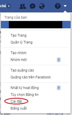 cach dang xuat tai khoan facebook tu xa