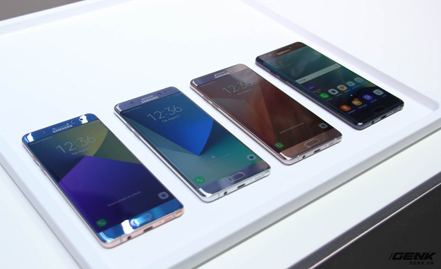 samsung galaxy note 7 co man hinh hien thi xuat sac nhat pha vo nhieu ky luc