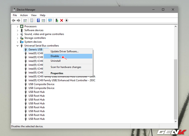 cach khoa cong usb tren may tinh phong tranh lay virus